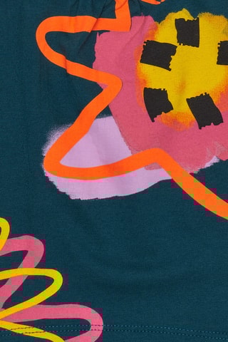 T-shirt Say Cheese - Groen