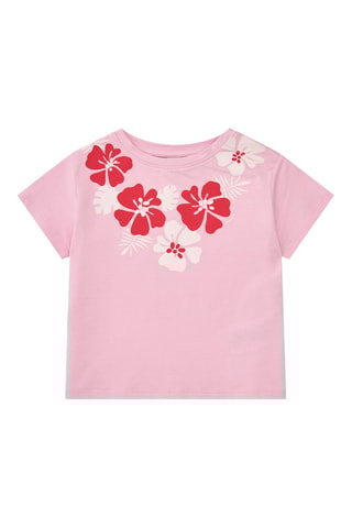 T-shirt Beach Squad - Roze
