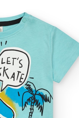 T-shirt First have fun - Groen