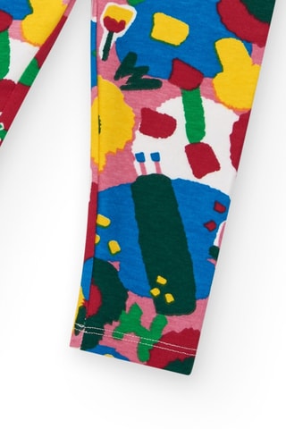 Legging Happy Garden - Rood