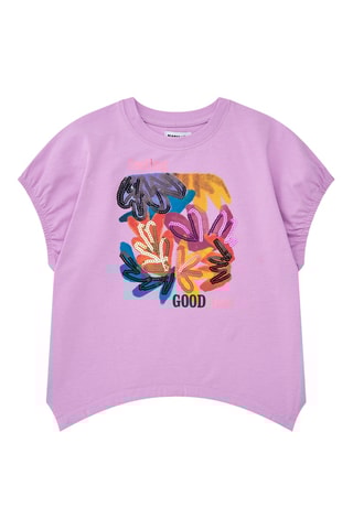 T-shirt Sun Lover - Paars