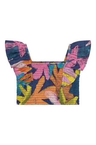 T-shirt en lin Sun Lover - Geel