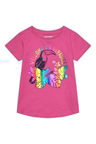 T-shirt Honolulu - Roze