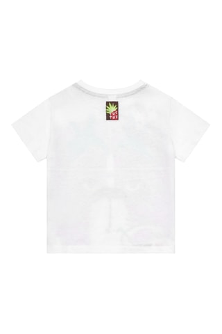 T-shirt en Bermuda Vacay Feelings - Rood