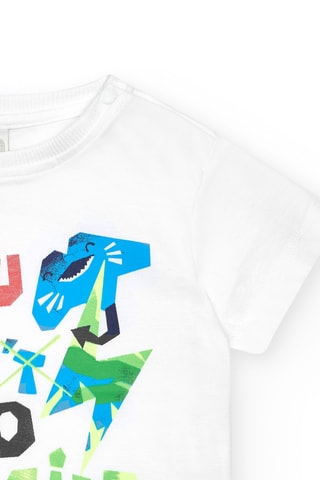 T-shirt Color The Sea - Wit