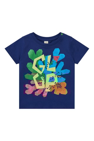 T-shirt Color The Sea - Bleu