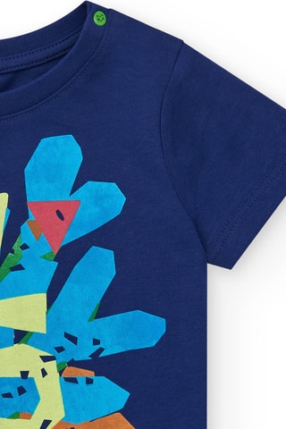 T-shirt Color The Sea - Bleu