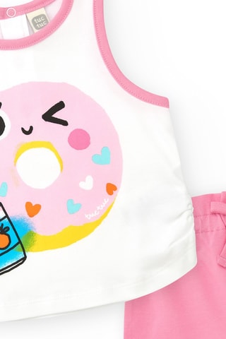 Hemd en Short First Have Fun - Paars