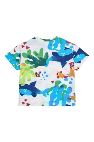 T-shirt Color The Sea - Wit