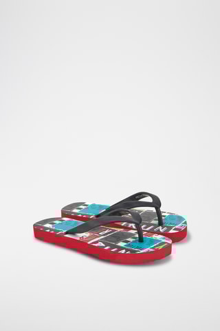 Slippers Race Car - Zwart