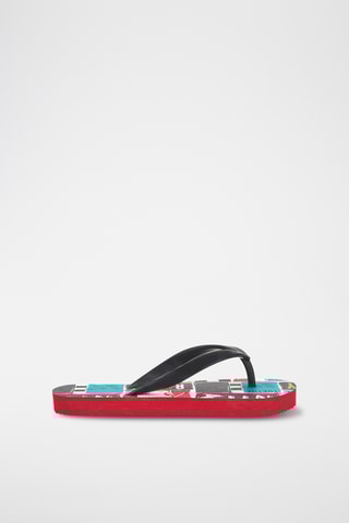 Slippers Race Car - Zwart