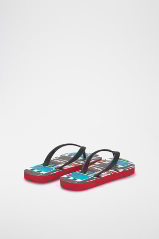 Slippers Race Car - Zwart