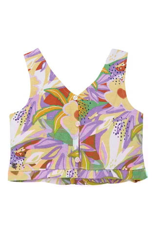 Mouwloos Vest Paradise Beach - Paars