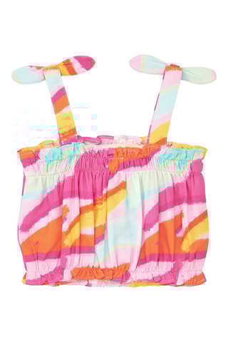 Hemd Tie and Dye Sunrise Is a Lemon - Roze