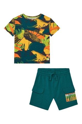 T-shirt et short Dune Extrem - Vert
