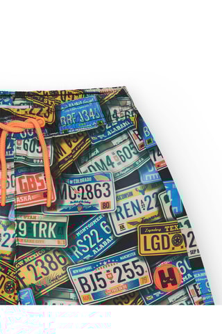 Zwemshort Road Trip - Beige