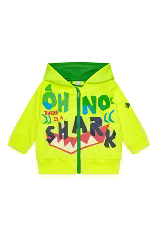 Sweat à capuche Color The Sea - Vert