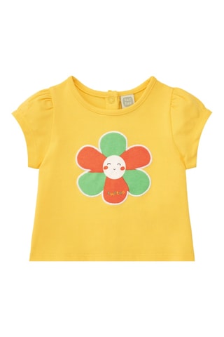T-shirt en Short Healthy Apple - Geel