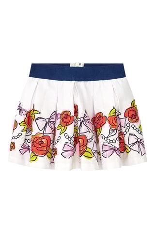 Plissérok Joyful - Wit