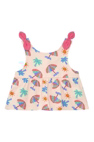 Hemd en Short Tropical Summer - Roze