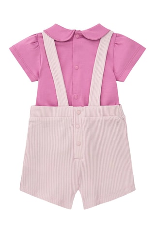 Tuinbroek en T-shirt Berry Sweet - Paars