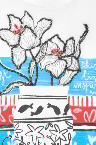 T-shirt Beyond The Beach - Wit