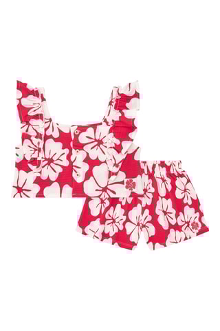 Hemd en Short Beach Squad - Rood