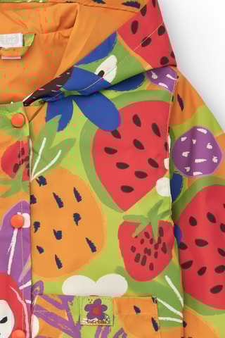 Regenjas met Capuchon Vacay Feelings - Groen