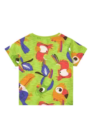 T-shirt Vacay Feelings - Groen