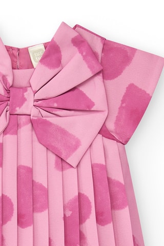 Plisséjurk Amore - Roze