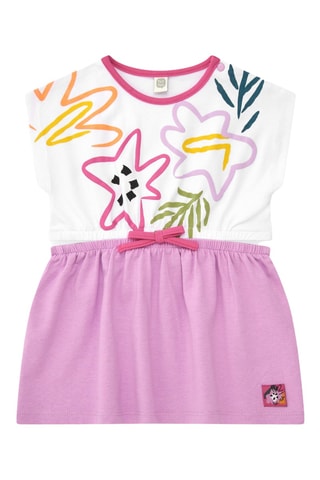 Jurk Say Cheese - Roze