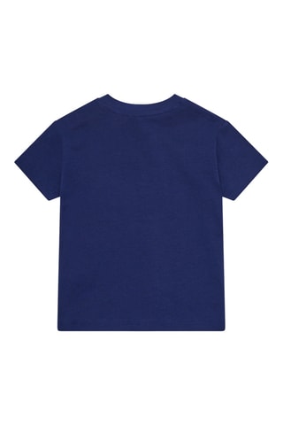 T-shirt Hey buddies - Blauw