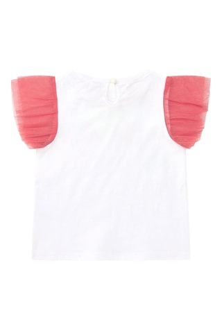 T-shirt Color The Sea - Wit