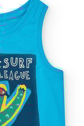 Hemd Beach Squad - Blauw