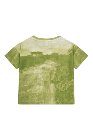 T-shirt Te and Dye Say Cheese - Kaki