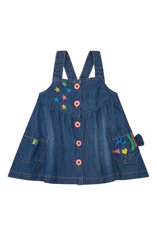 Spijkerjurk Color The Sea - Blauw