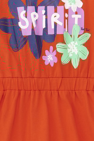 Jurk Rockin the Jungle - Rood