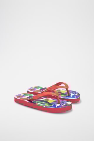 Slippers Rockin the Jungle - Rood