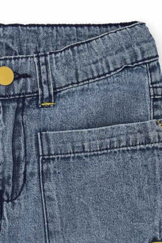 Spijkerbermuda Hey Buddies - Blauw