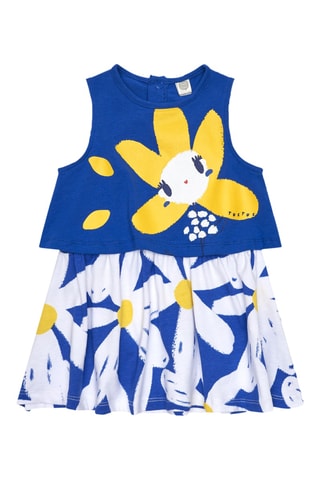 Jurk Hey Buddies - Blauw