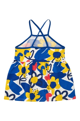 Jurk Hey buddies. - Blauw