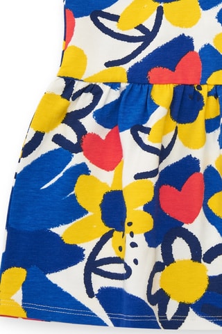 Jurk Hey buddies. - Blauw