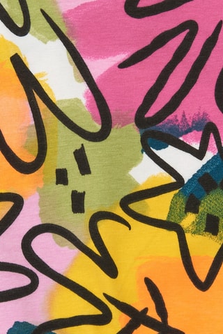 T-shirt Say Cheese - Groen