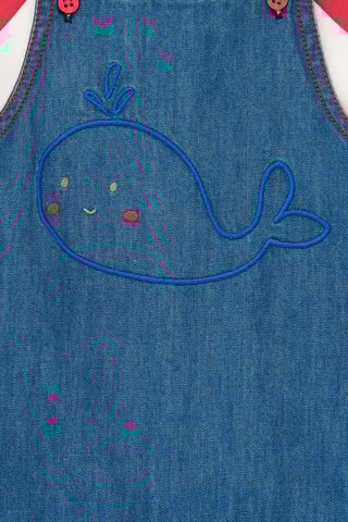 T-shirt en Skibroek Under The Sea - Blauw