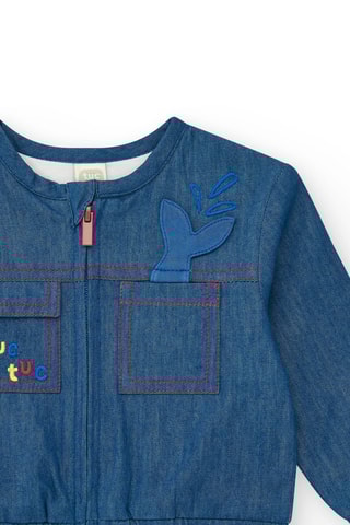 Spijkerjasje Under The Sea - Blauw