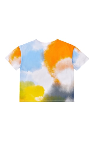 T-shirt Tie and Dye Sons Of Fun - Oranje