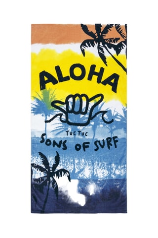 Serviette de bain Sons Of Fun - Bleu