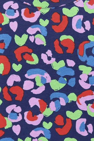 T-shirt Rockin the Jungle - Marineblauw