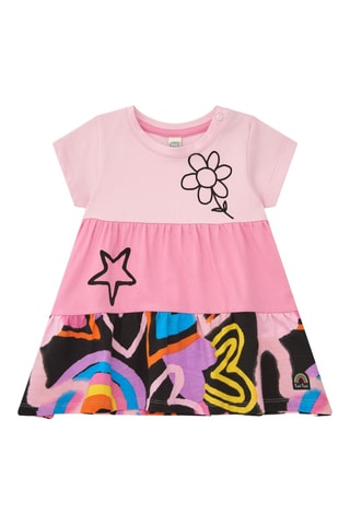 Jurk First Have Fun - Roze