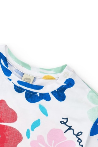 T-shirt Beach Squad - Wit